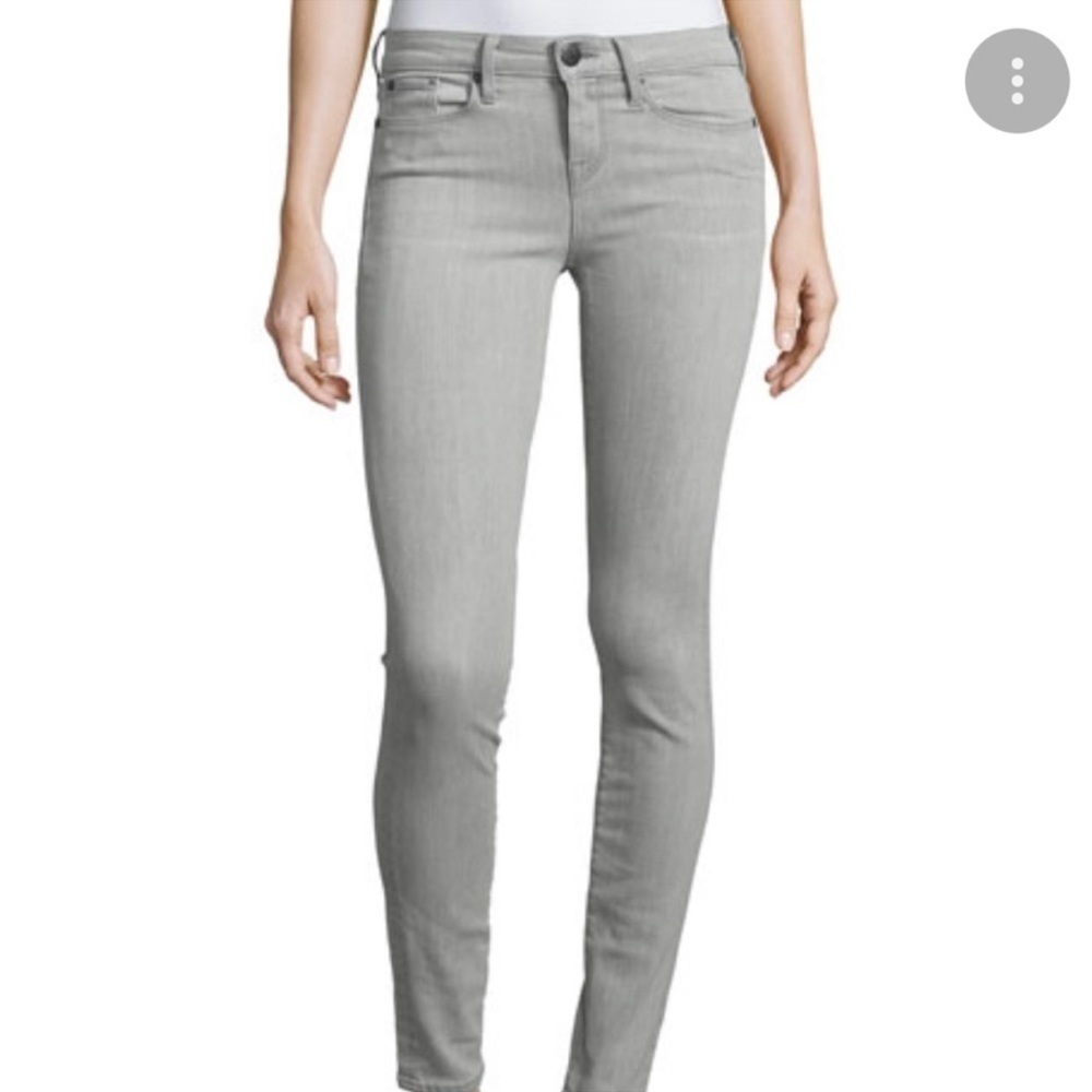 VINCE Dylan skinny jeans size 27 gray wash stretch denim